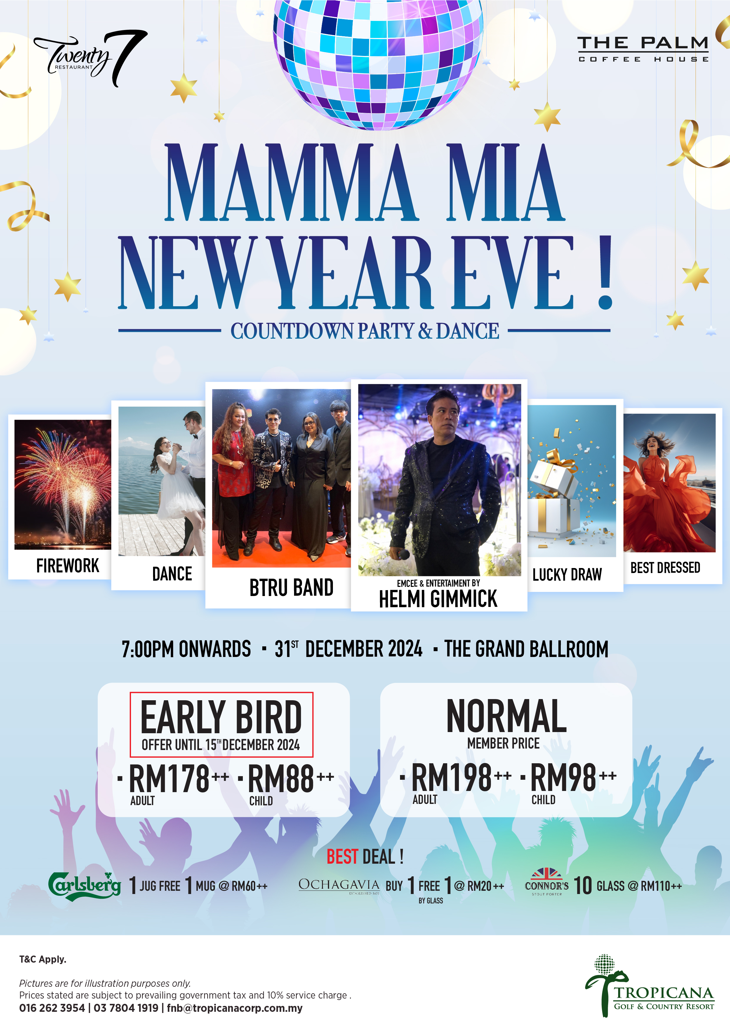 MAMA MIA NEW YEAR EVE 