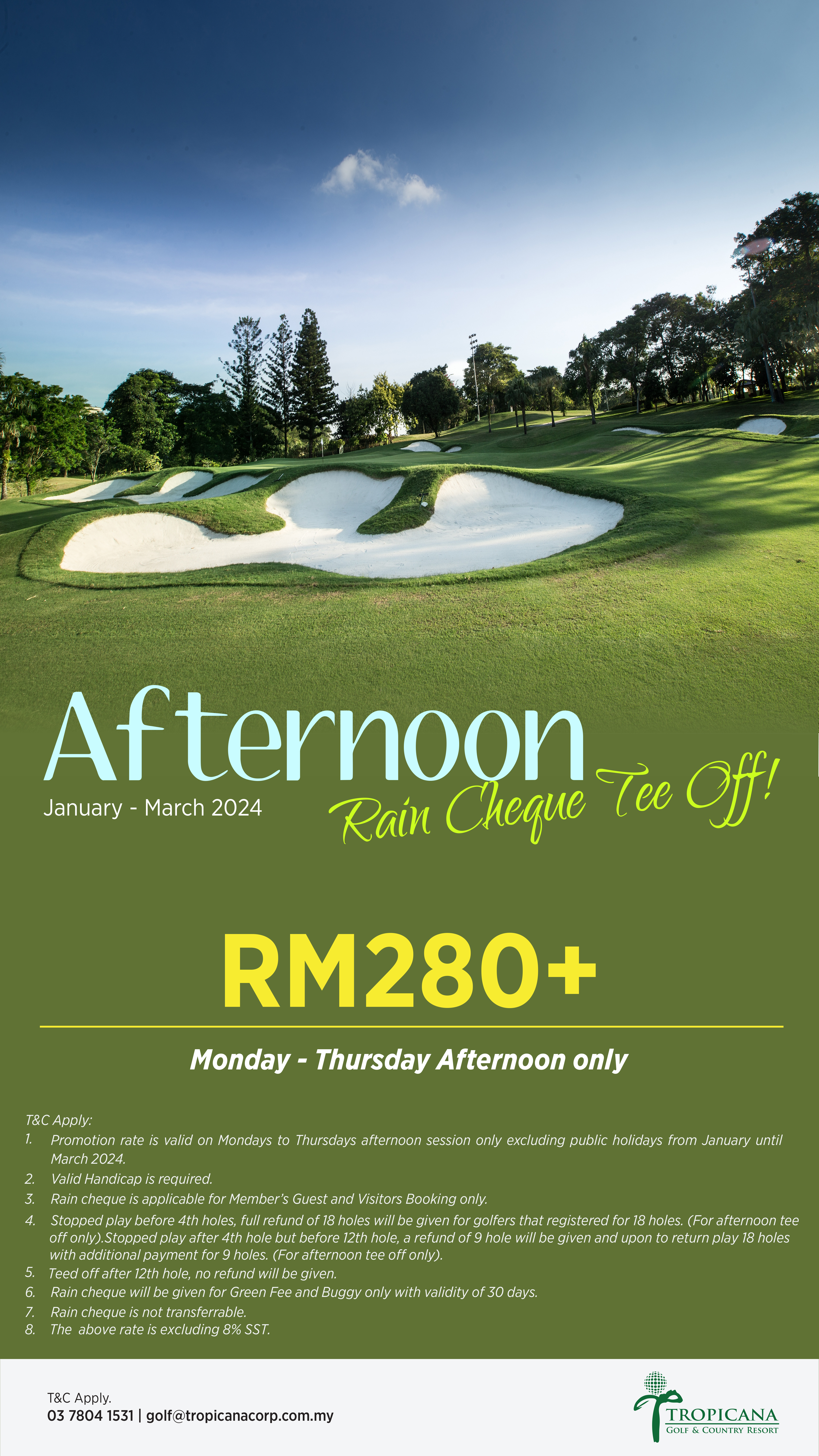 Afternoon Tee Off 2024